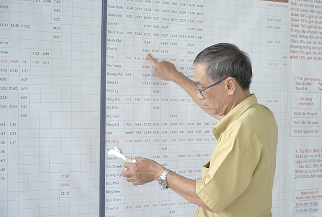 Ngành Đường sắt đã bán hơn 22.000 vé tàu Tết Bính Ngọ 2026 - Ảnh 3.