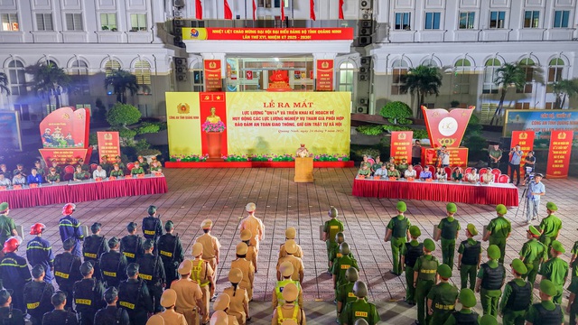 Công an Quảng Ninh ra mắt lực lượng QN14- Ảnh 1.
