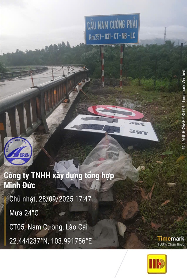 Cập nhật tình hình ngập úng, sạt lở tại các tuyến giao thông - Ảnh 2.