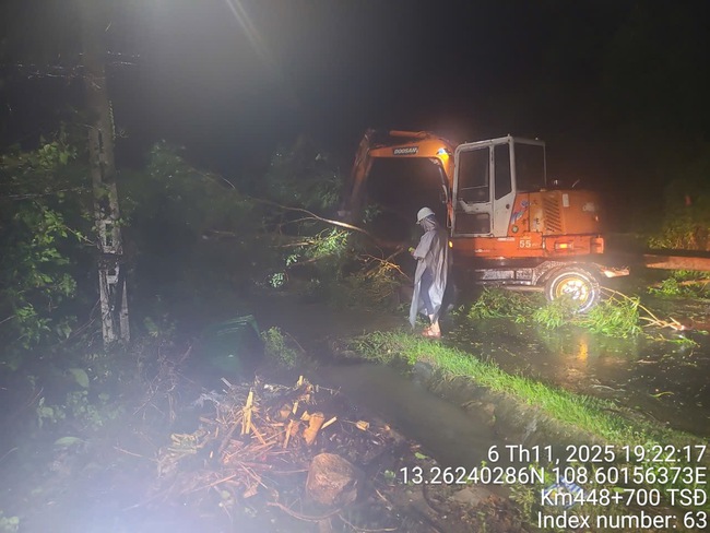 Đắk Lắk xuất hiện thiệt hại ban đầu do bão số 13: Cây xanh đổ ngã, nhiều tuyến đường ngập úng- Ảnh 4.