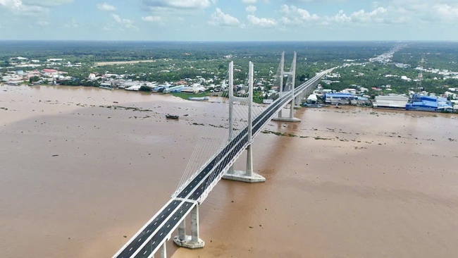 Cận cảnh cầu Rạch Miễu 2 trước ngày thông xe- Ảnh 3.