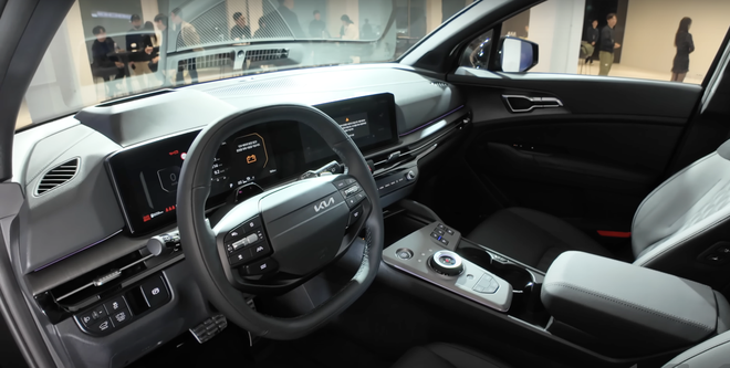 KIA Sportage 2025 lộ diện ngoài đời thực: Nội thất hoàn toàn mới, thêm tính năng đặc biệt- Ảnh 5.