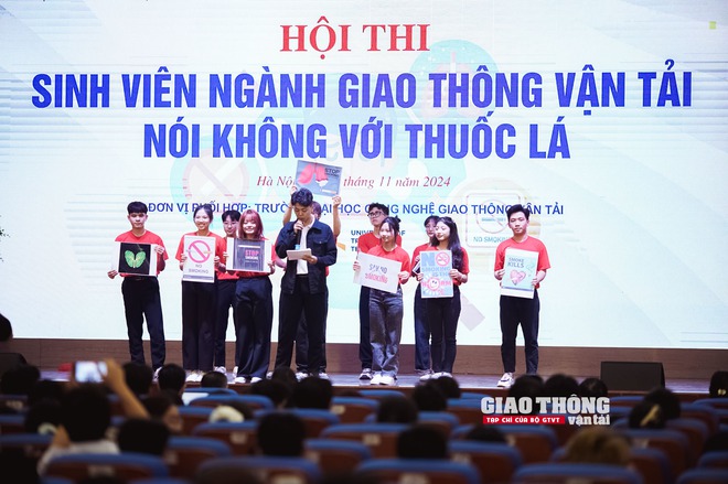 Sinh viên ngành GTVT nói không với thuốc lá- Ảnh 7.