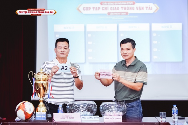 Xác định 4 bảng và lịch thi đấu Giải bóng đá ngành GTVT Cup Tạp chí GTVT lần thứ III năm 2024- Ảnh 13.