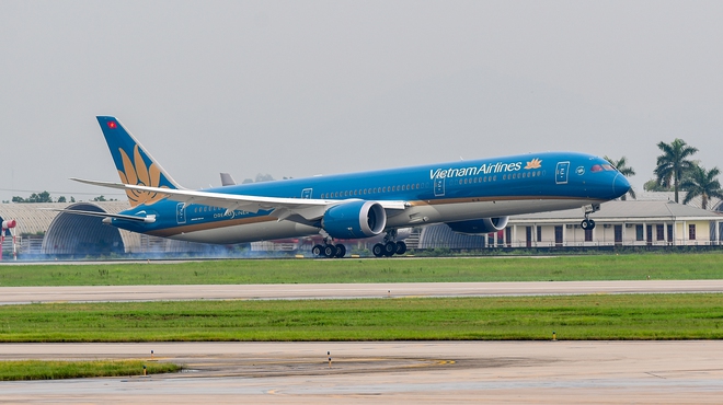 Cận cảnh "siêu máy bay" 367 ghế vừa gia nhập đội bay Vietnam Airlines- Ảnh 1.