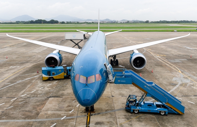 Cận cảnh "siêu máy bay" 367 ghế vừa gia nhập đội bay Vietnam Airlines- Ảnh 5.