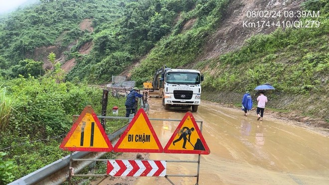 Lai Châu: Nguy cơ đứt đường trên QL 279 rất cao- Ảnh 5.