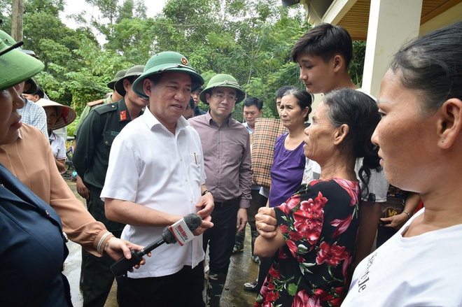 Hình ảnh lãnh đạo Chính phủ tại các "điểm nóng" mưa lũ ở miền Bắc - Ảnh 20.