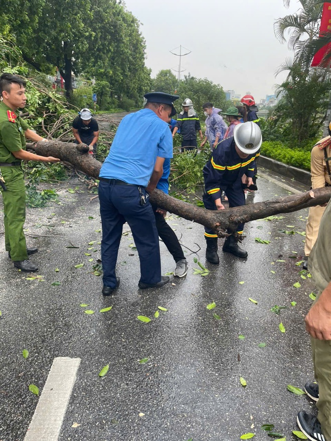 Hà Nội khắc phục đảm bảo giao thông sau bão Yagi- Ảnh 3.