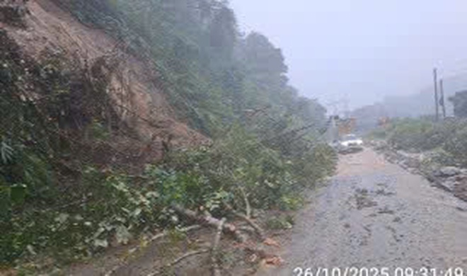 Sạt lở nghiêm trọng gây ách tâc giao thông tuyến đường Hồ Chí Minh qua Đà Nẵng và Quảng Ngãi- Ảnh 3. Sạt lở nghiêm trọng gây ách tâc giao thông tuyến đường Hồ Chí Minh qua Đà Nẵng và Quảng Ngãi- Ảnh 3.