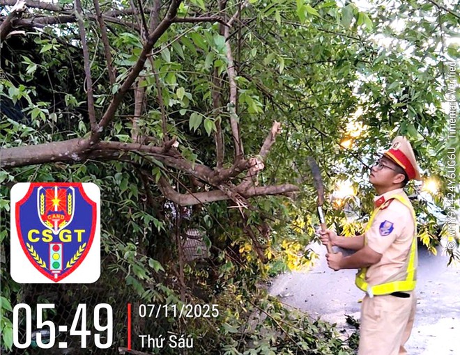 Quảng Ngãi: Hợp sức khắc phục hậu quả mưa bão, đảm bảo ATGT - Ảnh 11.