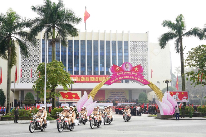 CSGT toàn quốc mở cao điểm bảo đảm trật tự ATGT, bảo vệ an toàn tuyệt đối Đại hội XIV - Ảnh 4.