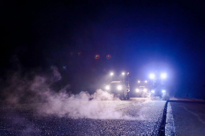 Tăng tốc thi công, đếm ngược ngày thông tuyến cao tốc Đồng Đăng - Trà Lĩnh - Ảnh 4.