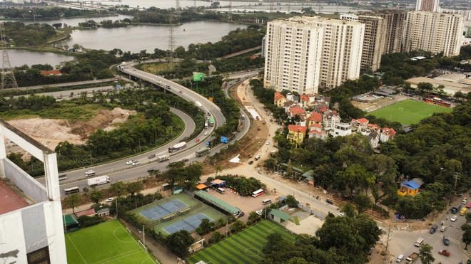 Hà Nội thông xe thêm lối mở thẳng vào cao tốc Pháp Vân - Cầu Giẽ - Ảnh 1.