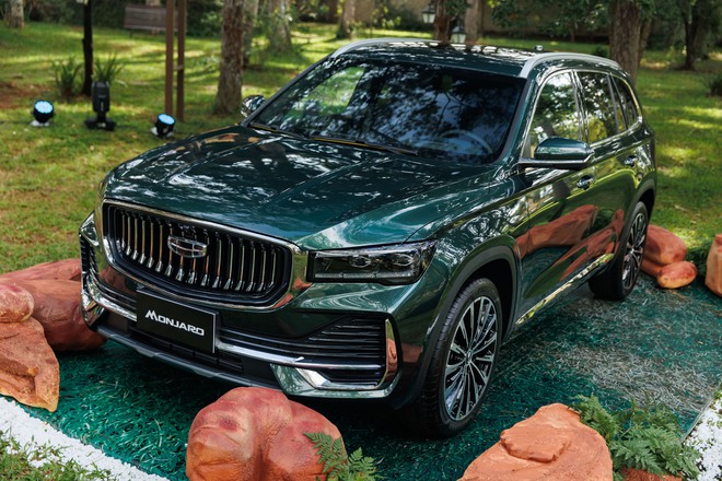 Geely Monjaro và xe điện EX5 chốt giá từ 839 triệu ở Việt Nam - Ảnh 1.