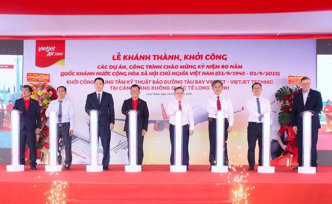 Vietjet khởi công Trung tâm Kỹ thuật Bảo dưỡng tàu bay tại Long Thành - Ảnh 3.