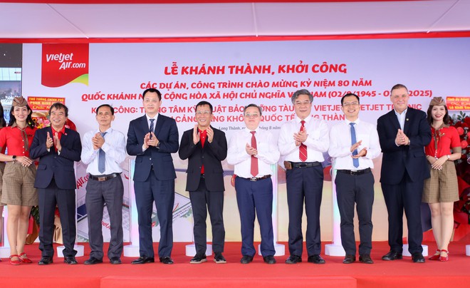 Vietjet khởi công Trung tâm Kỹ thuật Bảo dưỡng tàu bay tại Long Thành - Ảnh 4.