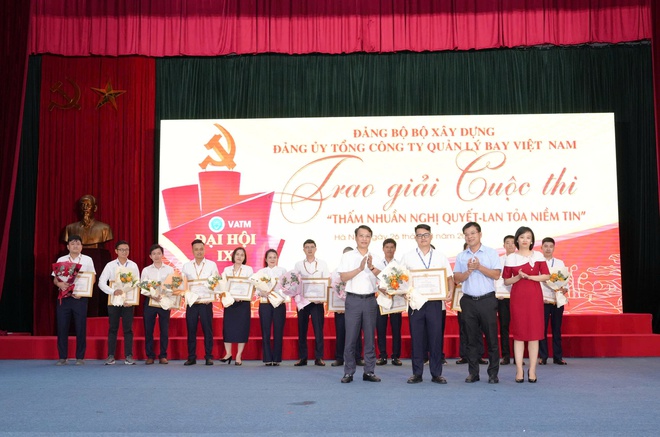 Hơn 3.000 cán bộ, đảng viên, người lao động VATM dự thi "Thấm nhuần Nghị quyết - Lan tỏa niềm tin" - Ảnh 7.