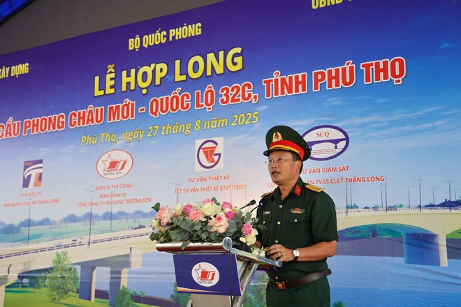 Hợp long cầu Phong Châu mới vượt tiến độ gần 2 tháng - Ảnh 5.