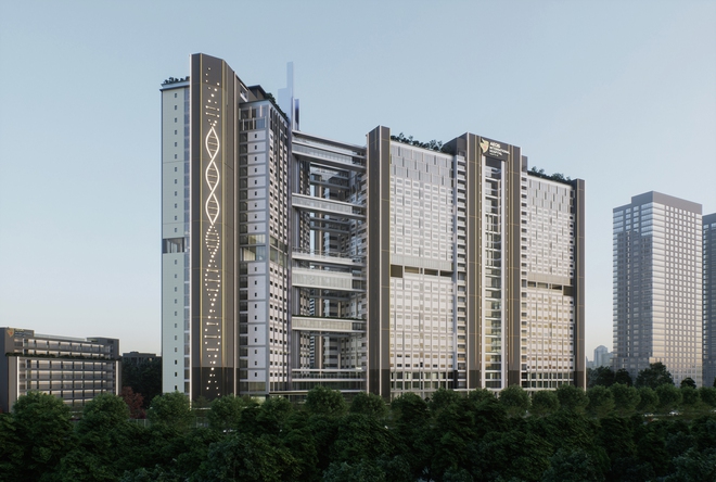Khởi công Bệnh viện Quốc tế AEGIS 4.500 tỷ đồng ở Hà Nội- Ảnh 1.