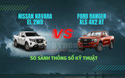 Cơ hội nào cho Nissan Navara EL 2WD khi "đấu" với Ford Ranger XLS 4x2 AT 2022?