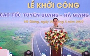 Khởi công dự án cao tốc 10.000 tỷ nối Tuyên Quang và Hà Giang