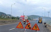 Khắc phục hư hỏng, đảm bảo ATGT trên QL1 và QL1D