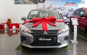 Giá xe Mitsubishi Attrage lăn bánh tháng 4/2025: Giảm không phanh rẻ hơn cả xe hạng A Hyundai Grand i10