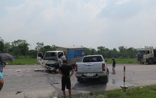 Hà Nam: Tai nạn nghiêm trọng trên QL21B đang thi công, ùn tắc hàng cây số