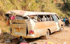 Tai nạn 7 người thương vong ở Sơn La: Xe khách lật nhiều vòng trước khi rơi