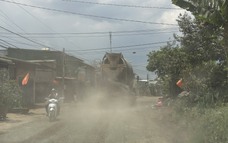 Đắk Lắk: Bụi cuốn mù mịt, xe bê tông tươi "bức tử" cuộc sống người dân