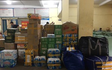 Đường sắt vận chuyển miễn phí hàng cứu trợ tới miền Trung