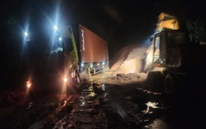 Đà Nẵng: Xe đầu kéo gặp tai nạn trên tuyến đường qua đèo Lò Xo gây ách tắc giao thông