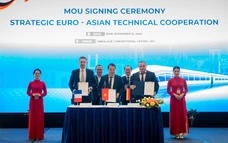 Vĩnh Hưng bắt tay hai "ông lớn" ngành đường sắt châu Âu