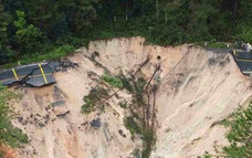 Công bố tình huống khẩn cấp hư hỏng trên QL20 qua đèo Mimosa, tỉnh Lâm Đồng