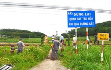 Quảng Ngãi: Xóa bỏ loạt lối đi tự mở gây mất ATGT đường sắt Bắc - Nam
