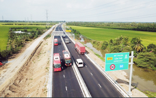 Đẩy nhanh tiến độ xây dựng trạm dừng nghỉ cao tốc Mỹ Thuận - Cần Thơ