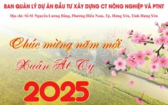 Ban Quản lý dự án Đầu tư xây dựng công trình nông nghiệp và phát triển nông thôn