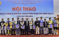 Hoàn thành thi đấu thể thao tại Cụm Văn hóa - Thể thao số 4, số 2