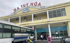 41 đoàn tàu khách phải dừng chạy do mưa lũ ở Nam Trung Bộ