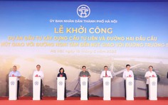 Hà Nội: Khởi công cầu Tứ Liên bắc qua sông Hồng