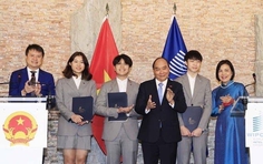 WIPO trao danh hiệu Đại sứ thanh niên sở hữu trí tuệ cho 3 nhà sáng chế Việt Nam