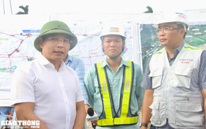 Bộ trưởng Nguyễn Văn Thắng kiểm tra cao tốc Cần Thơ - Hậu Giang, tháo gỡ khó khăn nguồn cát