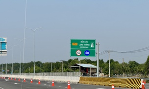 Chính thức khai thác 18 km phía Tây cao tốc Bến Lức - Long Thành