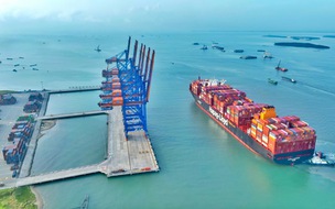 Thêm "siêu tàu" container vào cụm cảng Cái Mép - Thị Vải