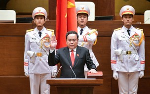 Video Chủ tịch Quốc hội Trần Thanh Mẫn tuyên thệ