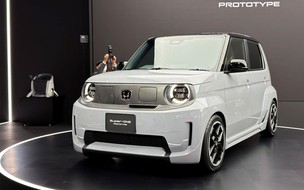 Ảnh thực tế xe điện Honda Super-ONE Prototype EV