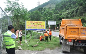 Lập lại trật tự hành lang đường bộ, tăng cường đảm bảo ATGT trên tuyến đường Hồ Chí Minh qua tỉnh Quảng Nam