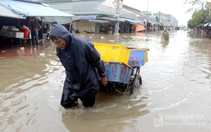 Mưa lớn gây thiệt hại lớn tại các tỉnh Bắc Trung bộ