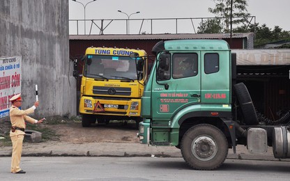Bắc Ninh: Xử phạt "ma men" lái xe ô tô đầu kéo 35 triệu đồng